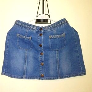 Denim Miniskirt